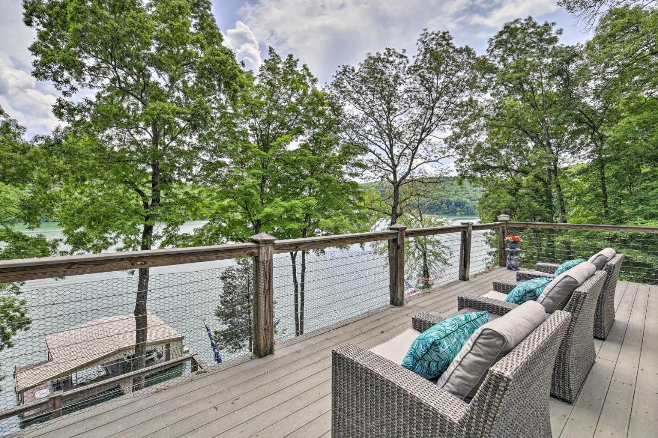 Inviting Family Abode With Dock On Norris Lake! Caryville Ngoại thất bức ảnh